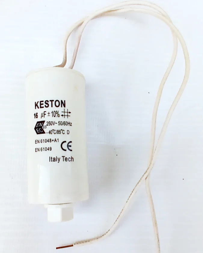 16μF Capacitor Plastic Keston