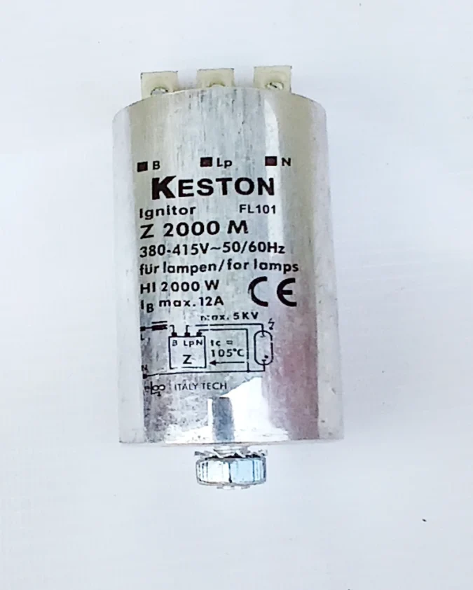 2000w 380V Electronic Ignitor For Lamps