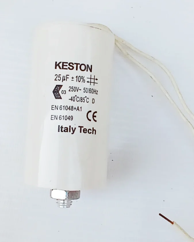 25μF Capacitor Plastic Keston