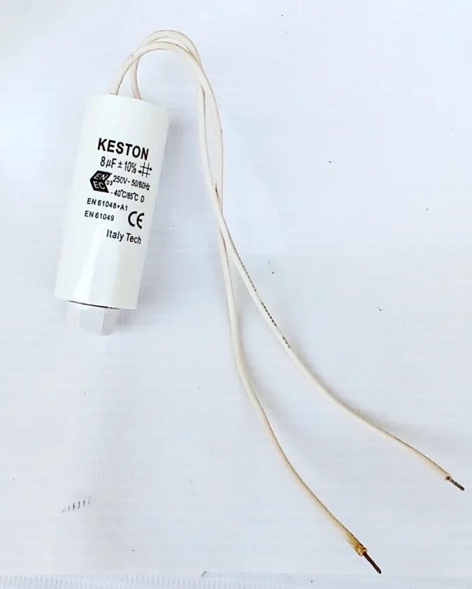 8μF Capacitor Plastic Keston