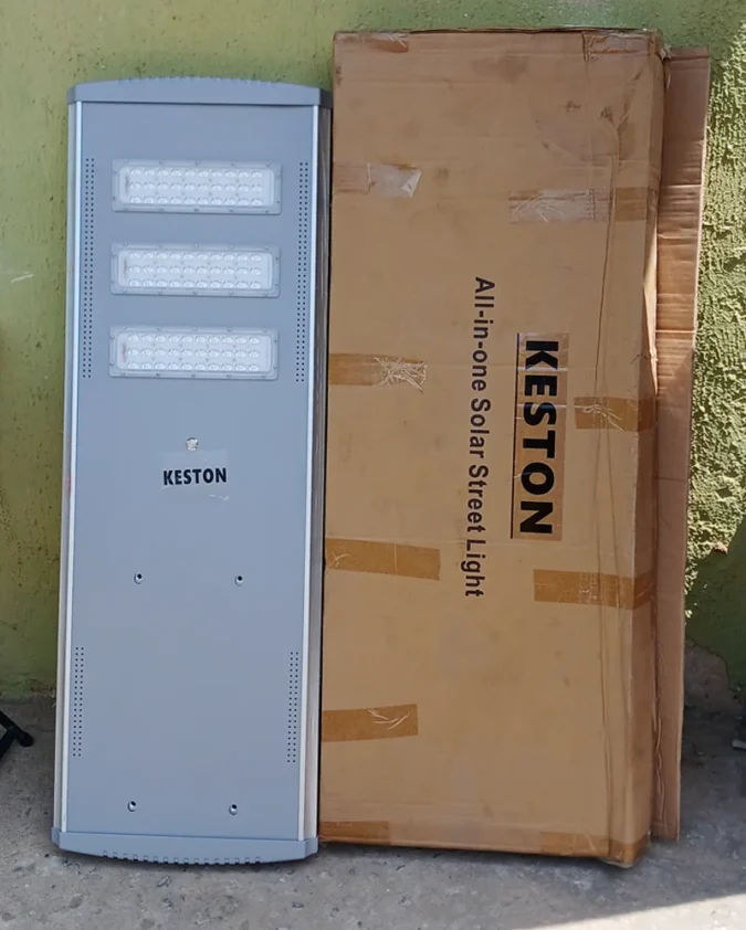Keston All In One LED Solar Street Light 3 Eyes